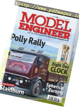 Model Engineer – 21 July – 3 August 2017