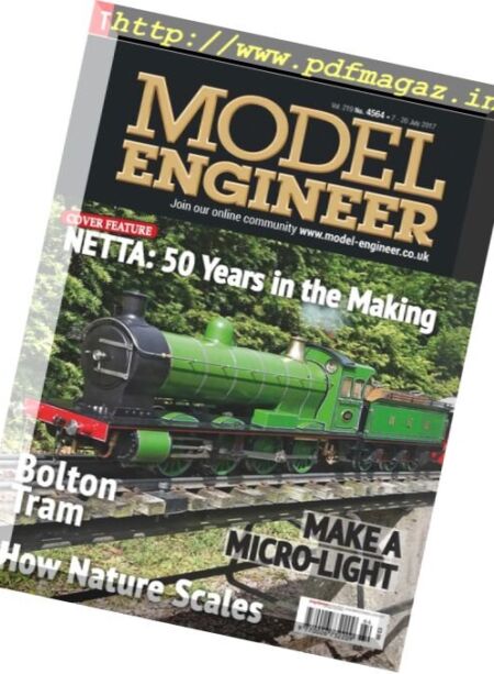 Model Engineer – 7-20 July 2017 Cover