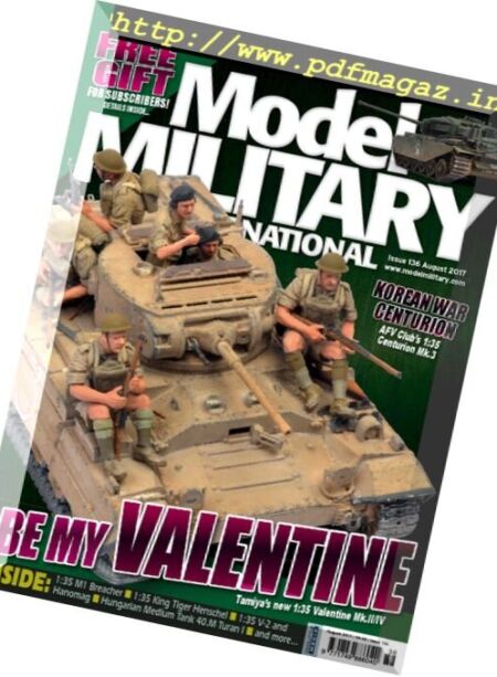 Model Military International – August 2017 Cover