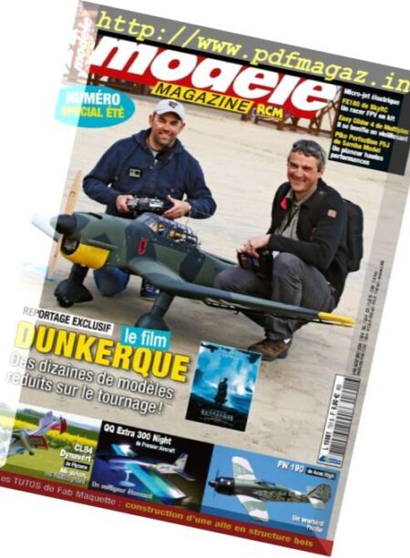Modele Magazine – Aout 2017 Cover