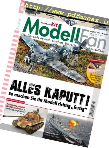 ModellFan – August 2017 Cover