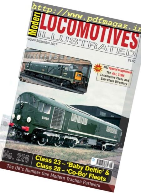 Modern Locomotives Illustrated – August-September 2017 Cover