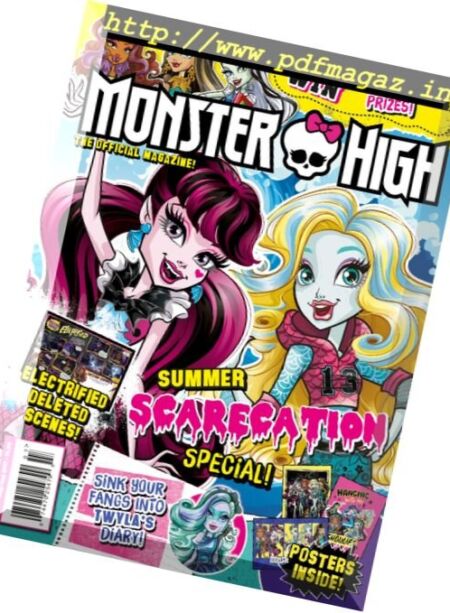 Monster High – July-August 2017 Cover