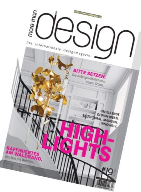 More Than Design – Nr.3, 2017 Cover