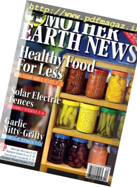 Mother Earth News – August-September 2017 Cover