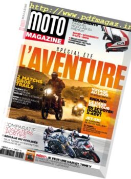 Moto Magazine – Juillet-Aout 2017
