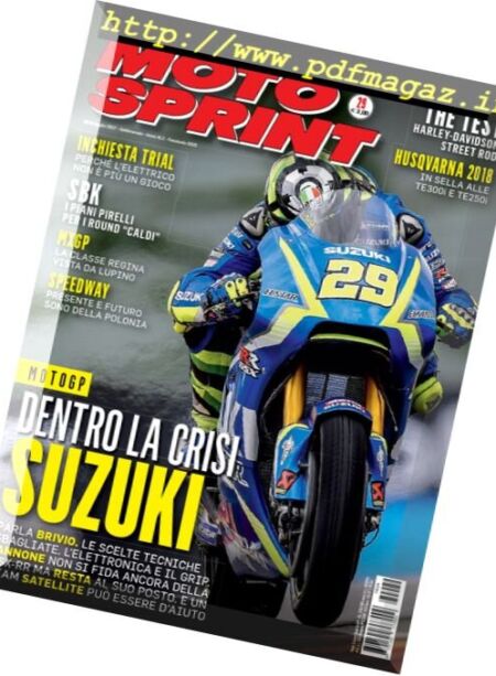 Moto Sprint – 18-24 Luglio 2017 Cover