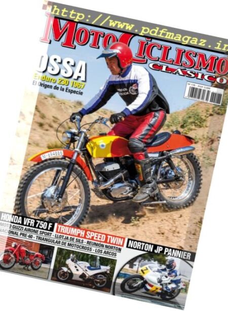 Motociclismo Clasico – Julio 2017 Cover