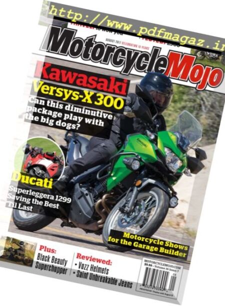 Motorcycle Mojo – August 2017 Cover