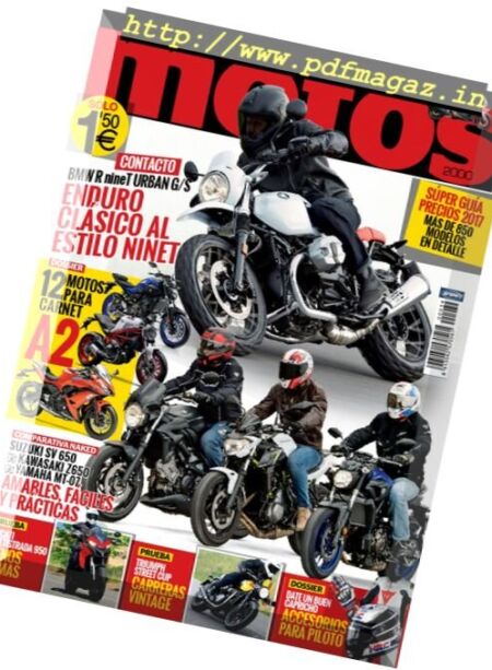 Motos Spain – Julio 2017 Cover