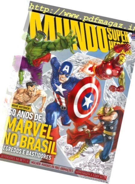 Mundo dos Super-Herois – Julho 2017 Cover