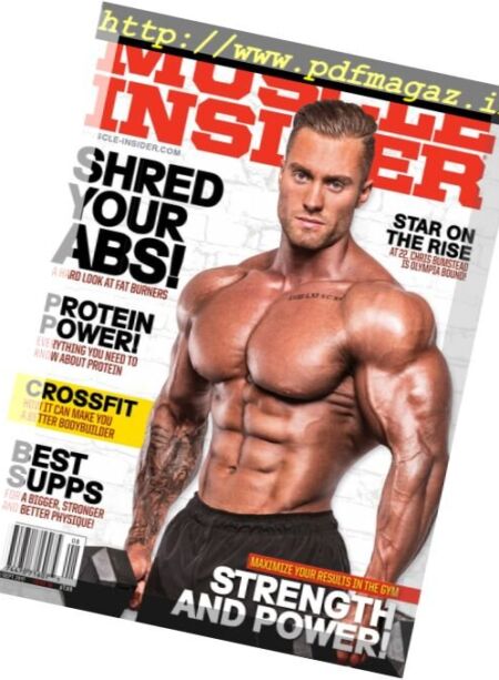 Muscle Insider – August-September 2017 Cover