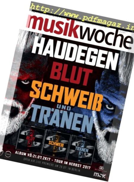 Musikwoche – 7 Juli 2017 Cover
