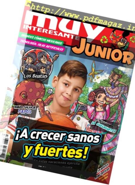 Muy Interesante Junior Mexico – Julio 2017 Cover