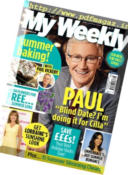 My Weekly – 11 July 2017 Cover