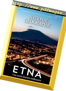 National Geographic Italia – Agosto 2017