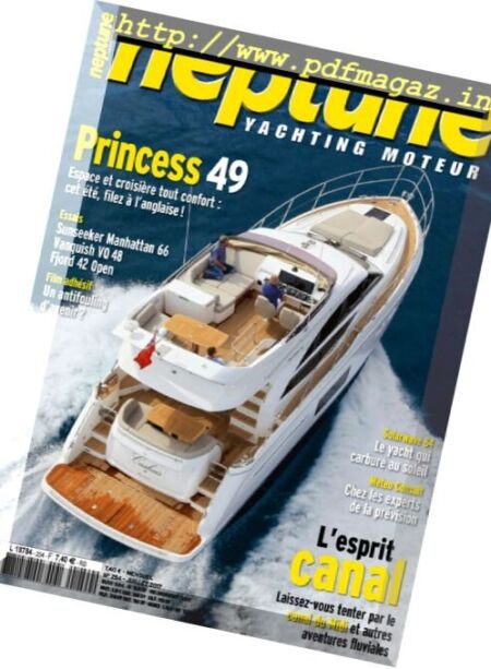 Neptune Yachting Moteur – Juillet 2017 Cover