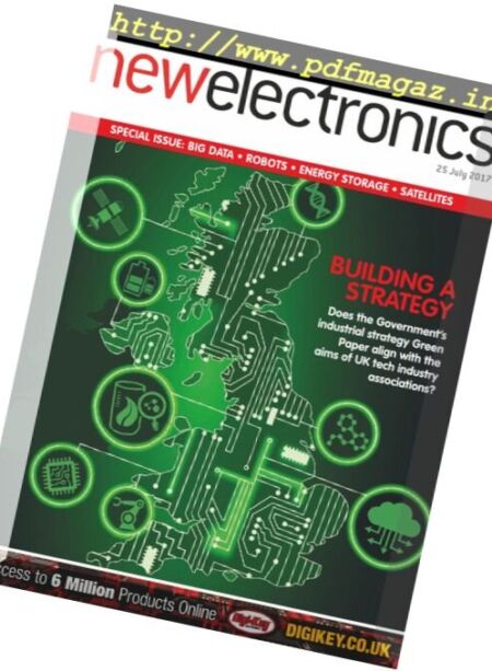 New Electronics – 25 July 2017 Cover