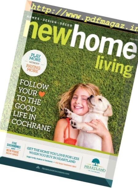 New Home Living – July 2017 Cover