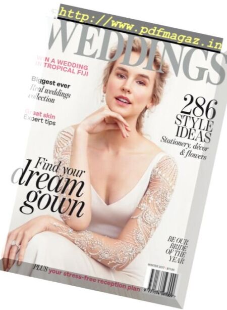 New Zealand Weddings – Winter 2017 Cover