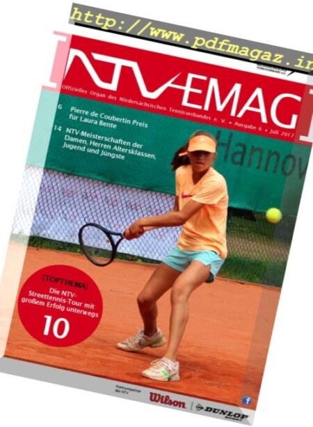 NTV emag – Juli 2017 Cover