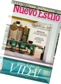 Nuevo Estilo – Agosto 2017