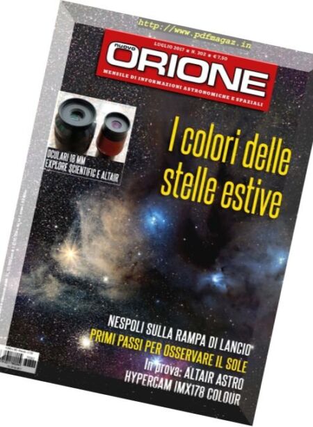 Nuovo Orione – Luglio 2017 Cover