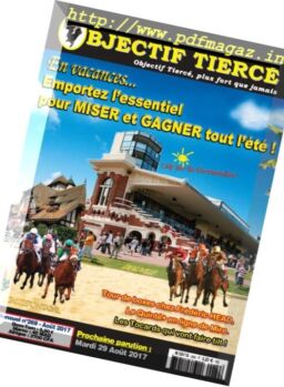 Objectif Tierce – Aout 2017
