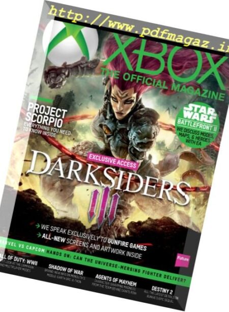 Official Xbox Magazine USA – August 2017 Cover