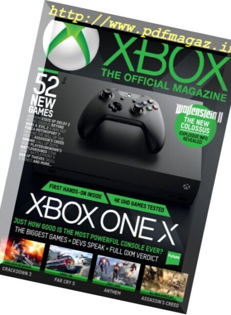 Official Xbox Magazine USA – September 2017 Cover