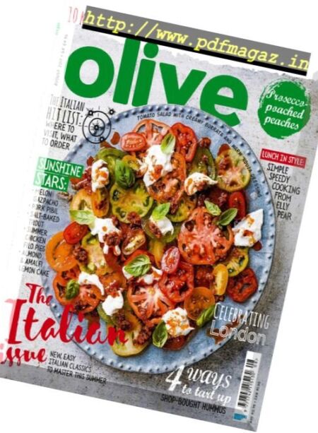 Olive – August 2017 Cover