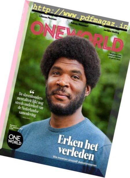 One World – Juli-Augustus 2017 Cover