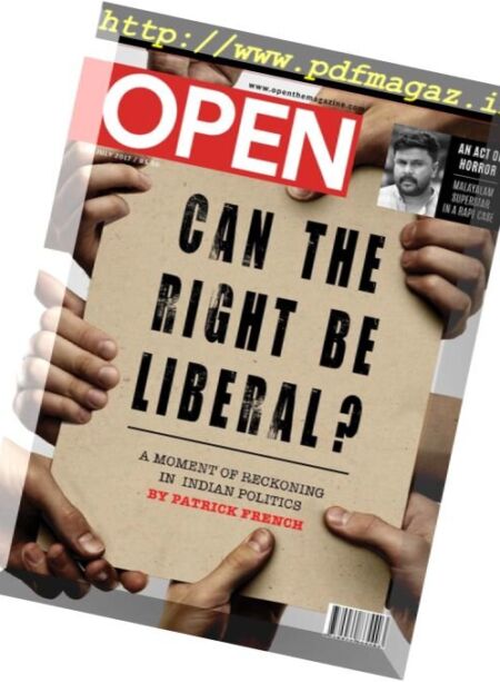Open Magazine – 24 July 2017 Cover