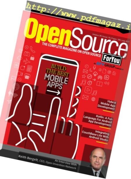 Open Source For You – July 2017 Cover