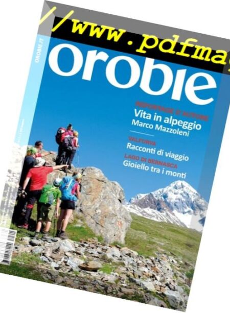 Orobie – Giugno 2017 Cover