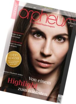 Orpheus – Juli-August 2017
