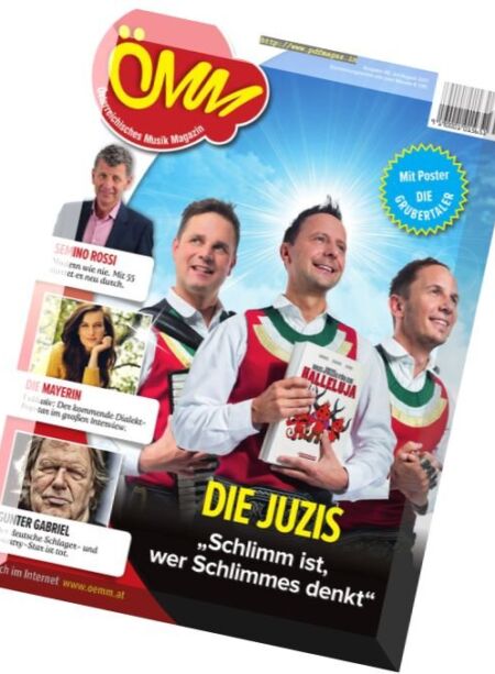 Osterreichisches Musik – Juli-August 2017 Cover