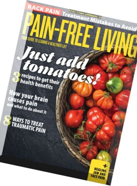 Pain-Free Living – September 2017 Cover