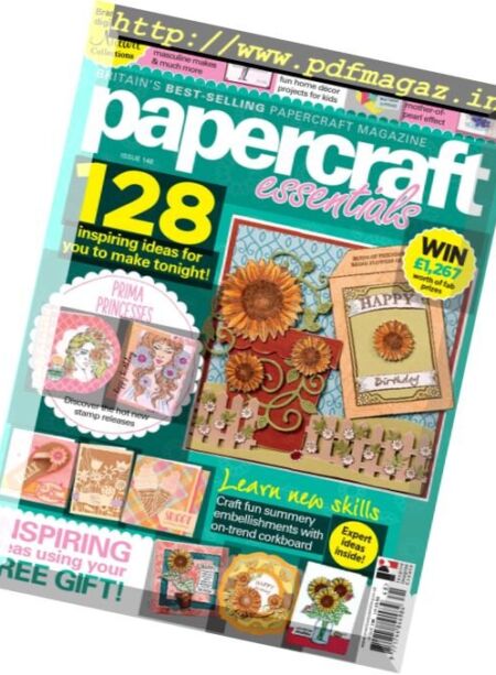 Papercraft Essentials – Issue 148, 2017 Cover