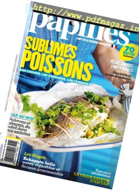 Papilles France – Juin-Juillet 2017 Cover