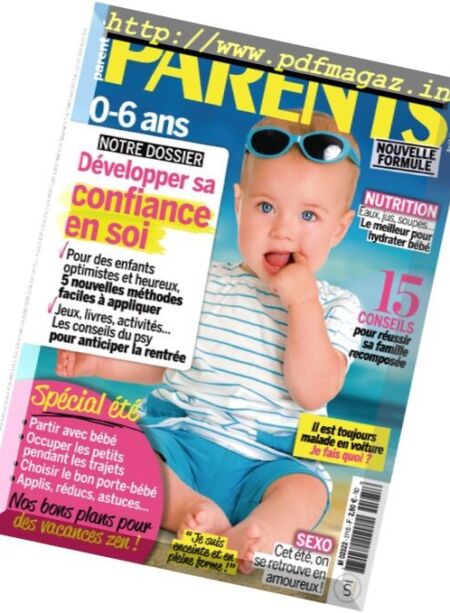 Parents France – Aout-Septembre 2017 Cover