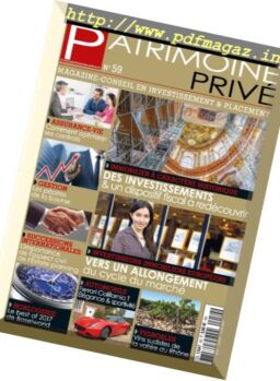 Patrimoine Prive – Juin-Aout 2017