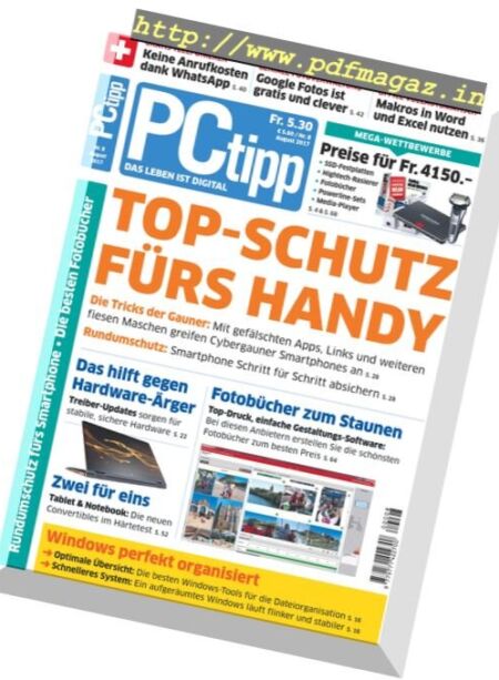 PCtipp – August 2017 Cover
