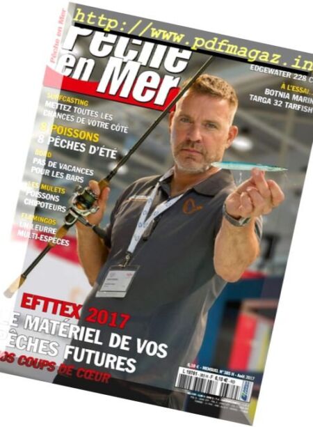 Peche en Mer – Aout 2017 Cover