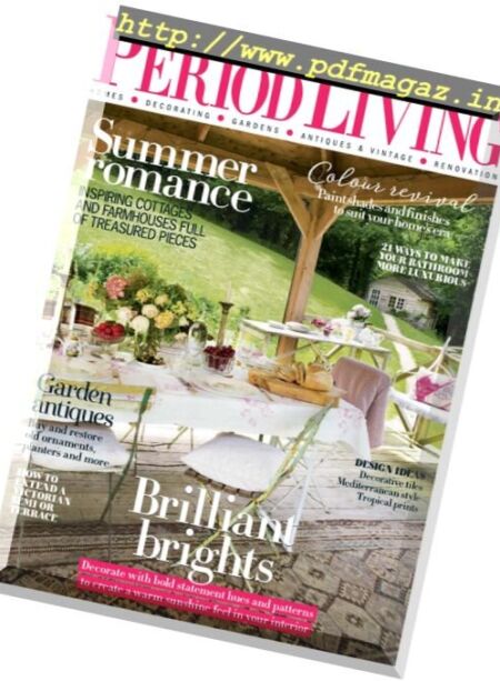 Period Living – August 2017 Cover