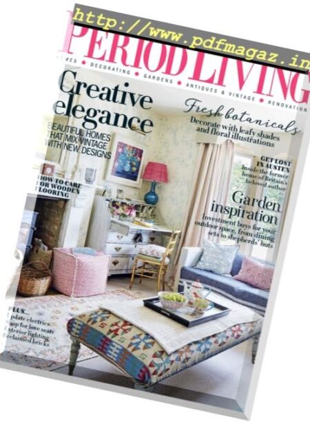 Period Living – July 2017 Cover