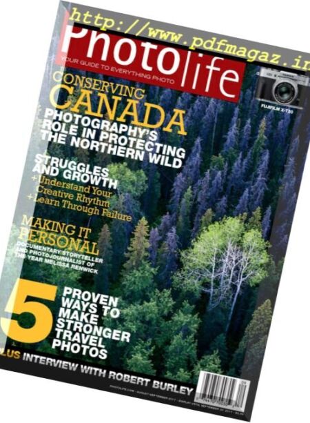 Photo Life – August-September 2017 Cover