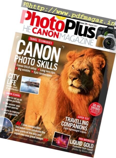 PhotoPlus – August 2017 Cover