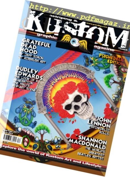 Pinstriping & Kustom Graphics – August-September 2017 Cover