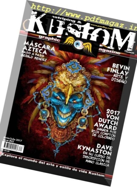 Pinstriping & Kustom Graphics – Junio-Julio 2017 Cover